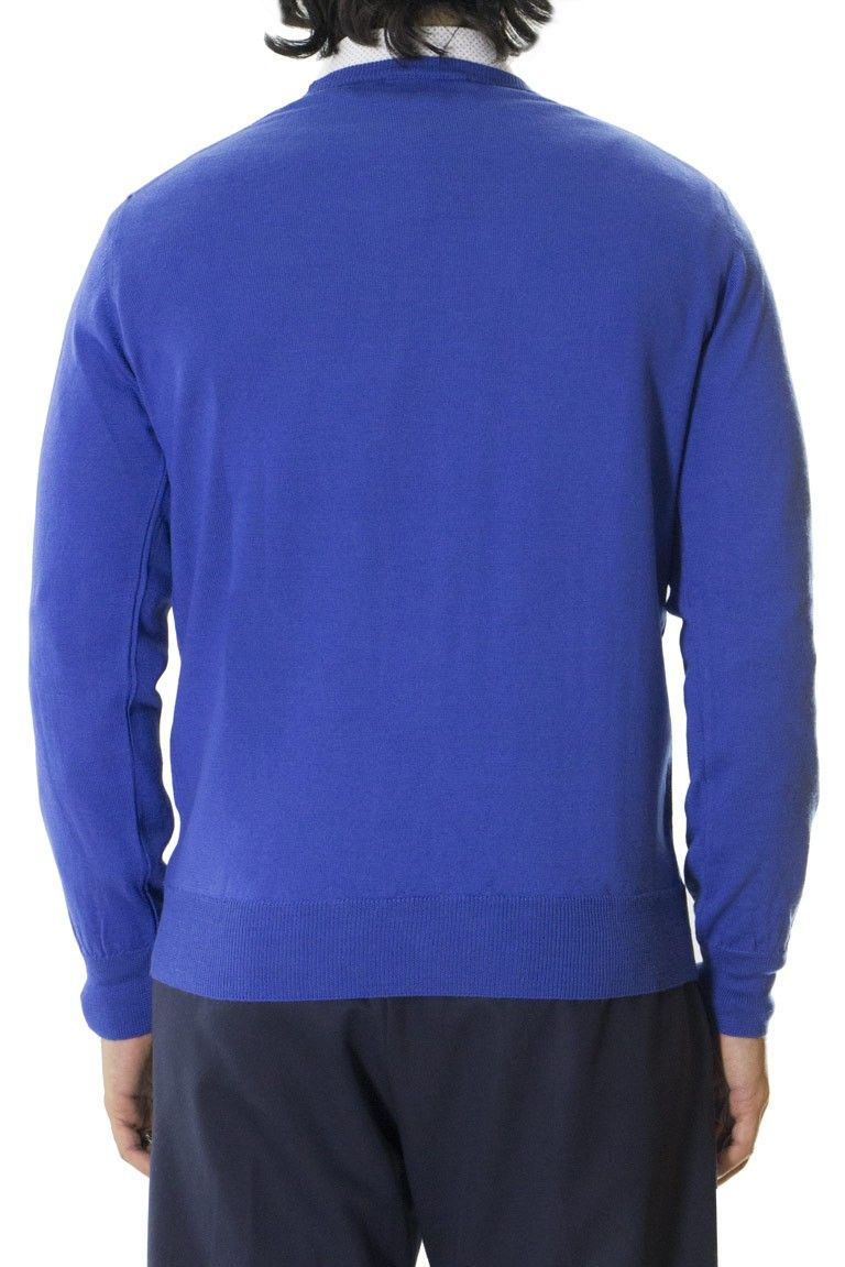 Maglioncino uomo girocollo misto merinos  invernale regular elasticizzato