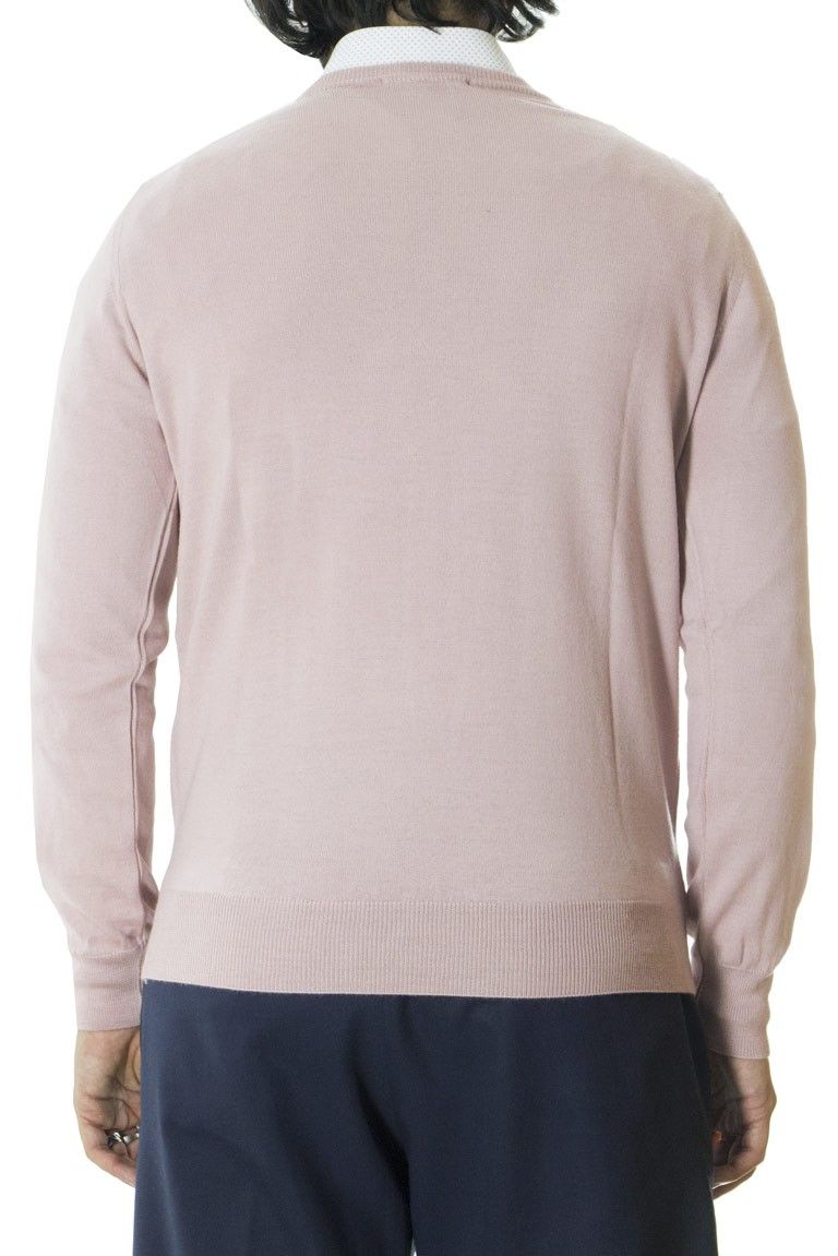 Maglioncino uomo girocollo misto merinos  invernale regular elasticizzato