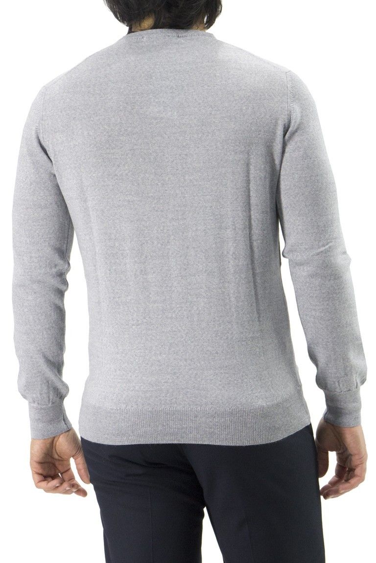 Maglioncino uomo girocollo misto merinos  invernale regular elasticizzato