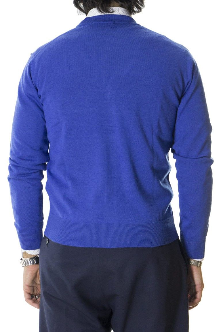 Cardigan uomo 6 bottoni misto merinos invernale regular fit