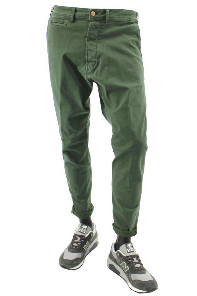 PANTALONE UOMO TINTA UNITA TASCA AMERICA MODELLO LOST