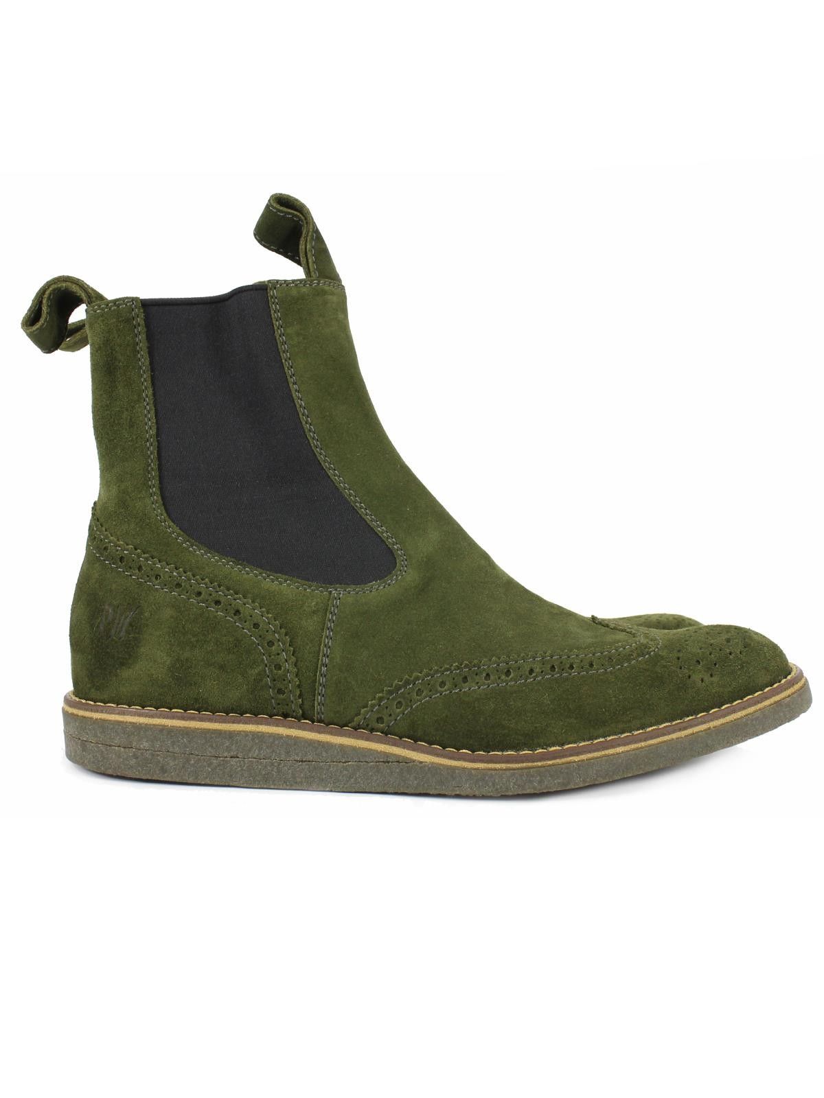Tronchetto uomo con elastico invernale verde militare
