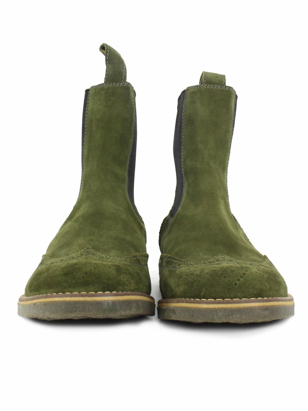 Tronchetto uomo con elastico invernale verde militare