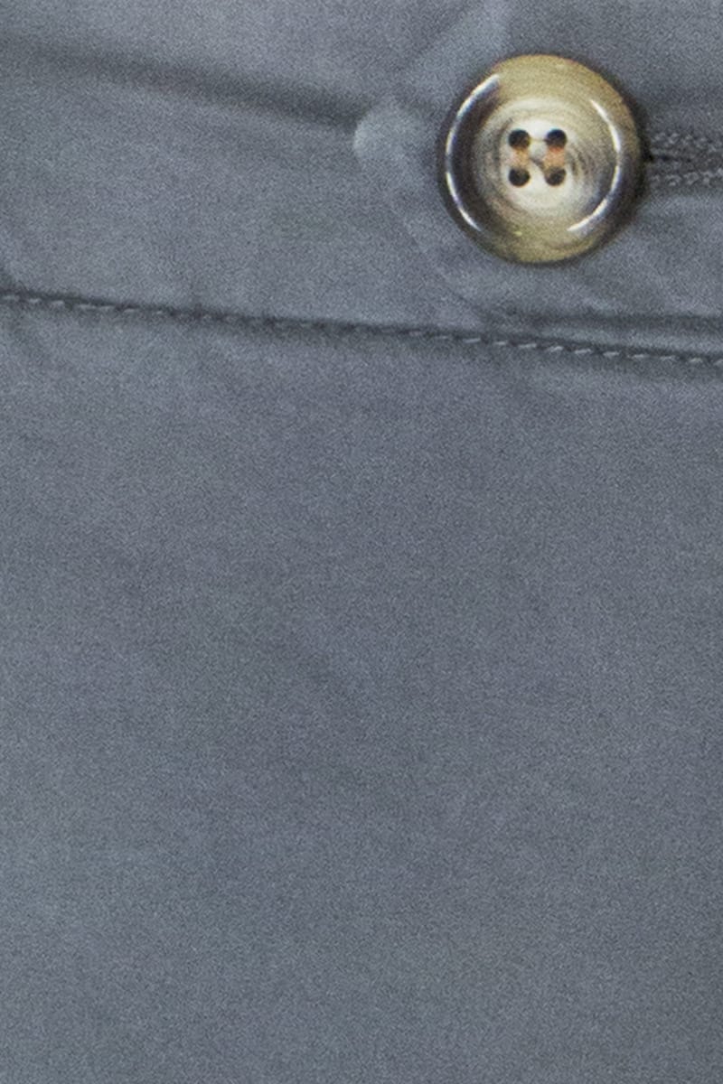 Pantaloni uomo cotone grigio piombo invernali elasticizzati tasca america slim fit made in Italy