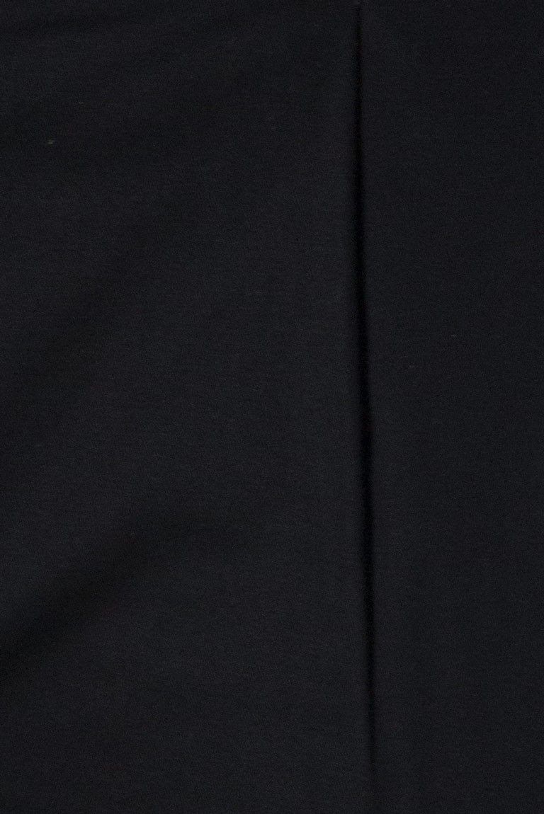 Pantalone uomo nero in cotone tasca america con pence tasche a filo