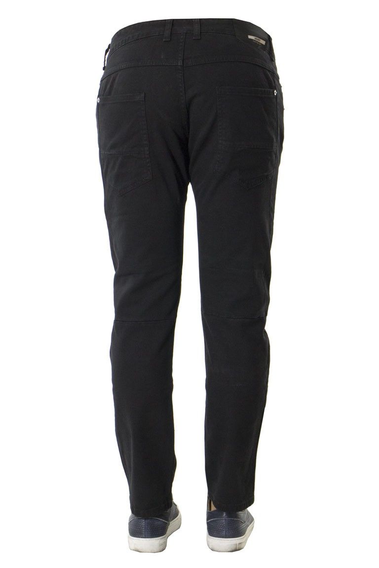 Jeans uomo slim fit in cotone elasticizzato  5 tasche chiusura bottoni