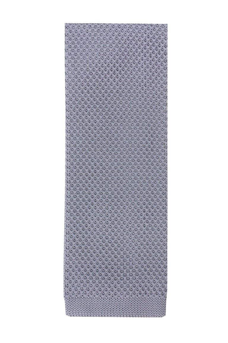 Cravatta tricot  tinta unita larghezza 6,5cm