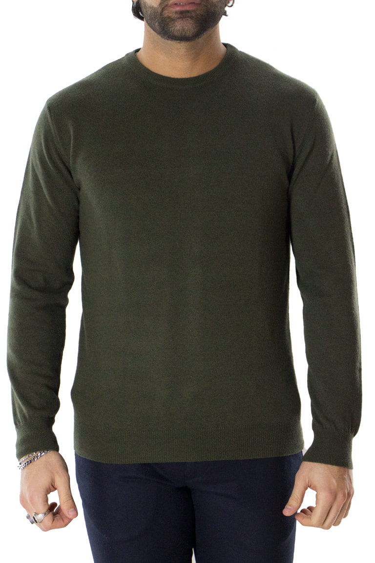 Maglioncino da Uomo girocollo Misto Cashmere