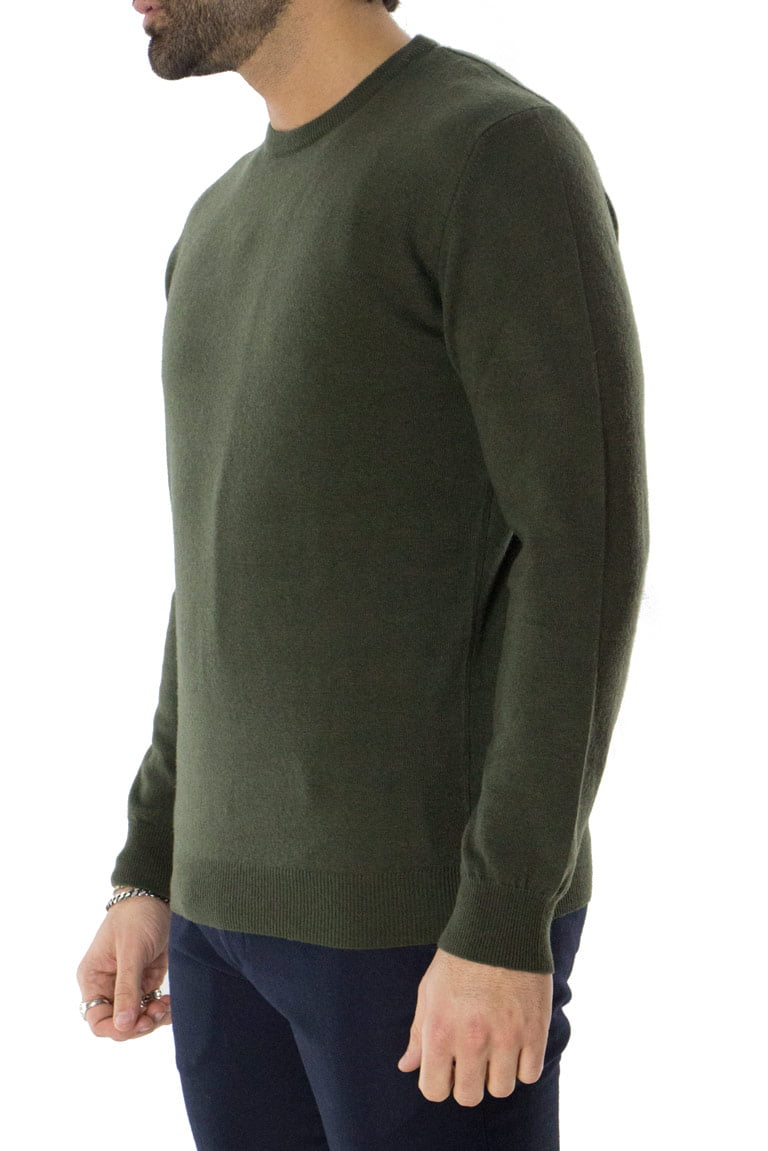 Maglioncino da Uomo girocollo Misto Cashmere