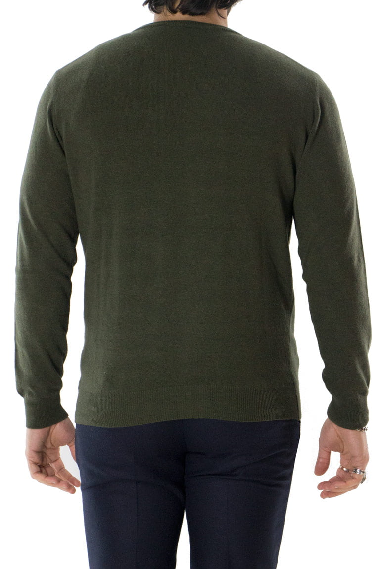 Maglioncino da Uomo girocollo Misto Cashmere