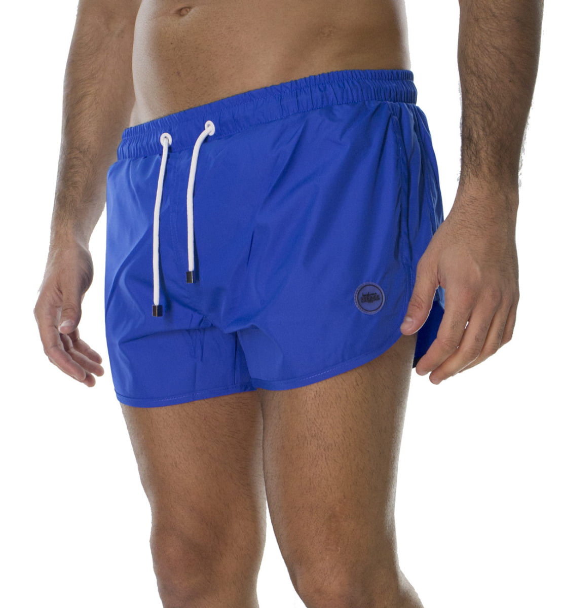 Costume da Bagno uomo pantaloncino modello short tinta unita  con laccio