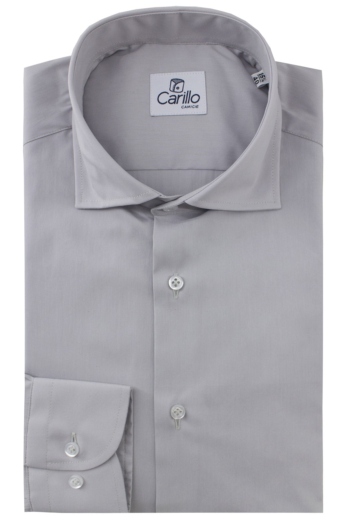 Camicia Uomo Slim Fit cotone elasticizzata Tinta unita sia Casual che Elegante