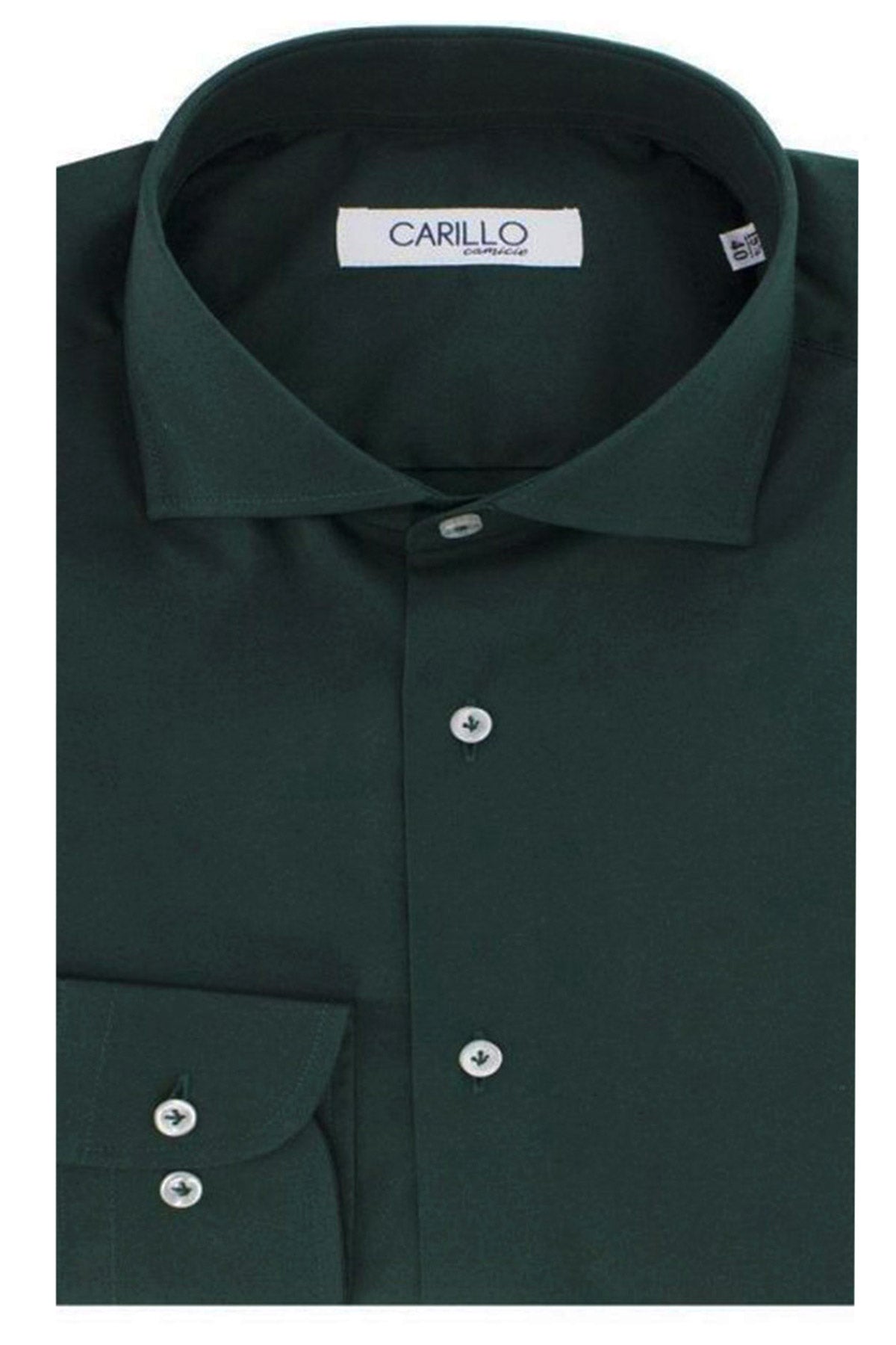 Camicia Uomo Slim Fit cotone elasticizzata Tinta unita sia Casual che Elegante