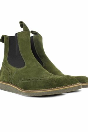 TRONCHETTO IN CAMOSCIO CON ELASTICO