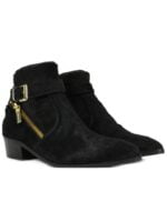STIVALETTO IN CAVALLINO NERO