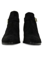 STIVALETTO IN CAVALLINO NERO