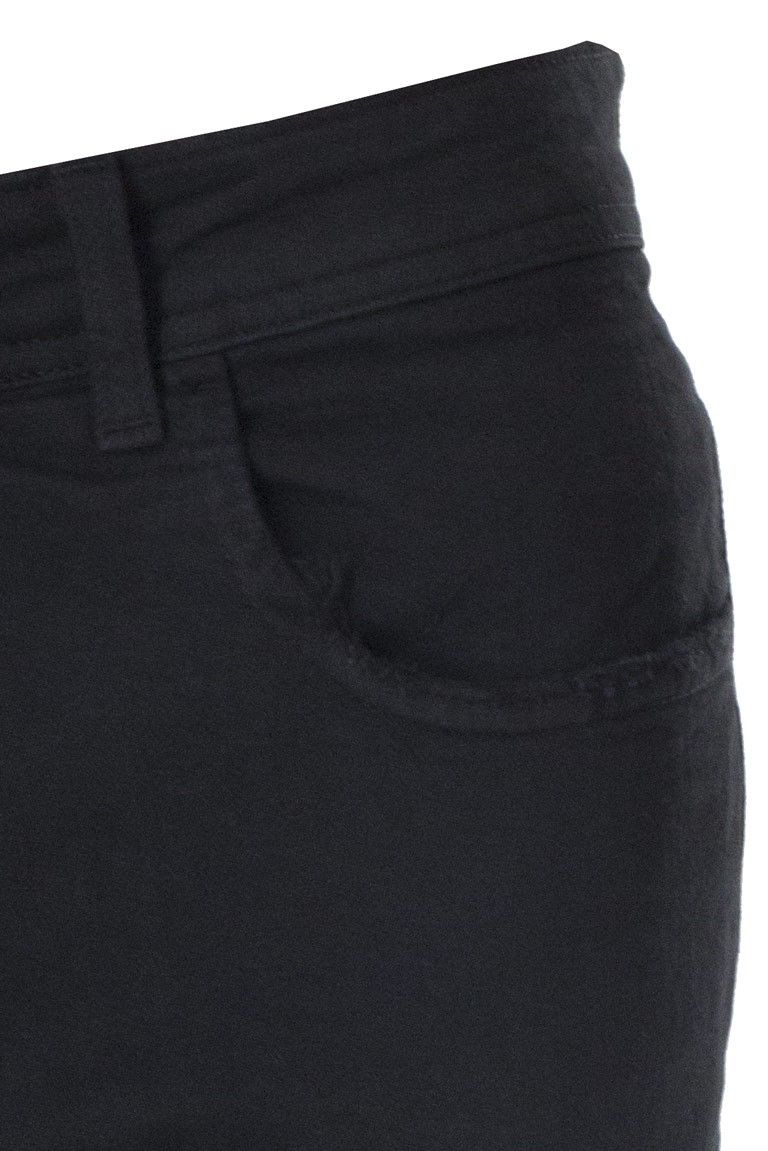 Pantalone uomo slim fit in cotone elastico modello 5 tasche chiusura con bottoni