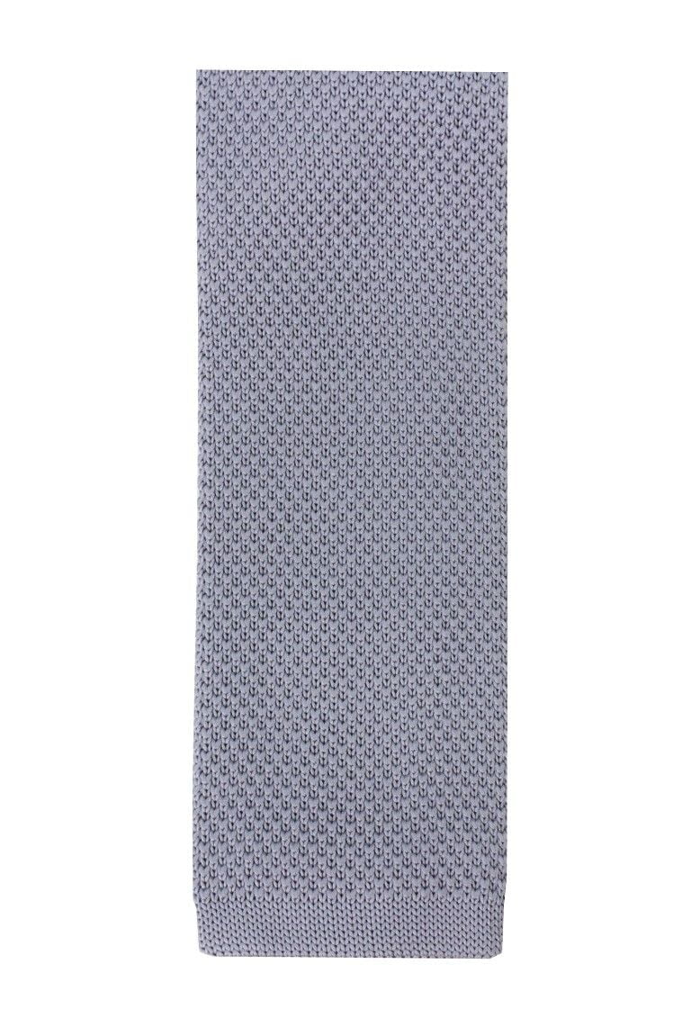 Cravatta tricot tinta unita larghezza 6,5cm