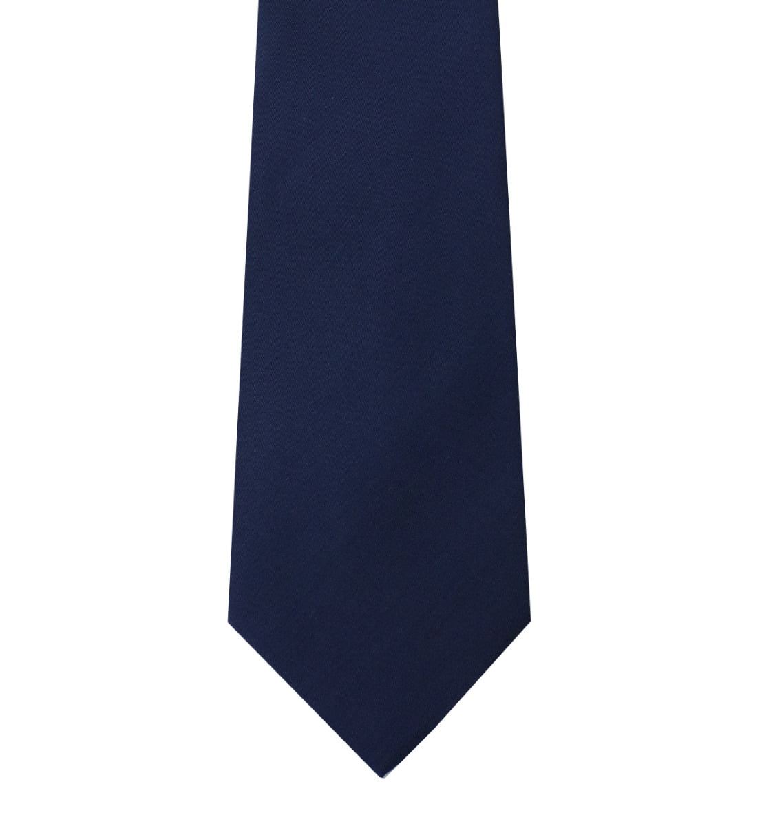 Cravatta uomo royal blu in seta tinta unita larghezza 8cm made in italy