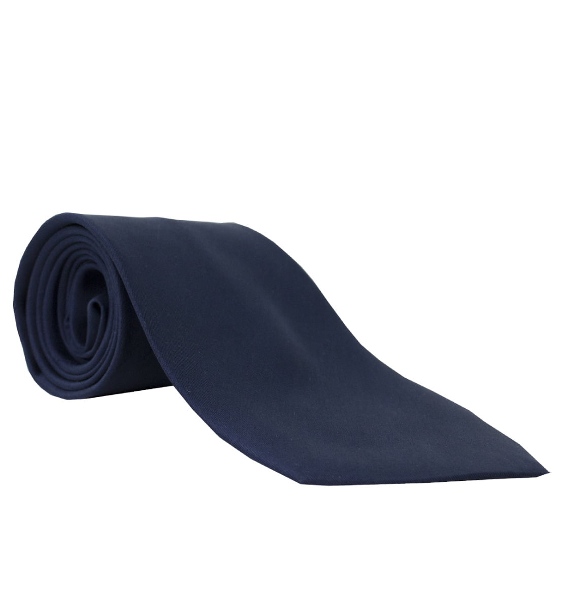 Cravatta uomo royal blu in seta tinta unita larghezza 8cm made in italy