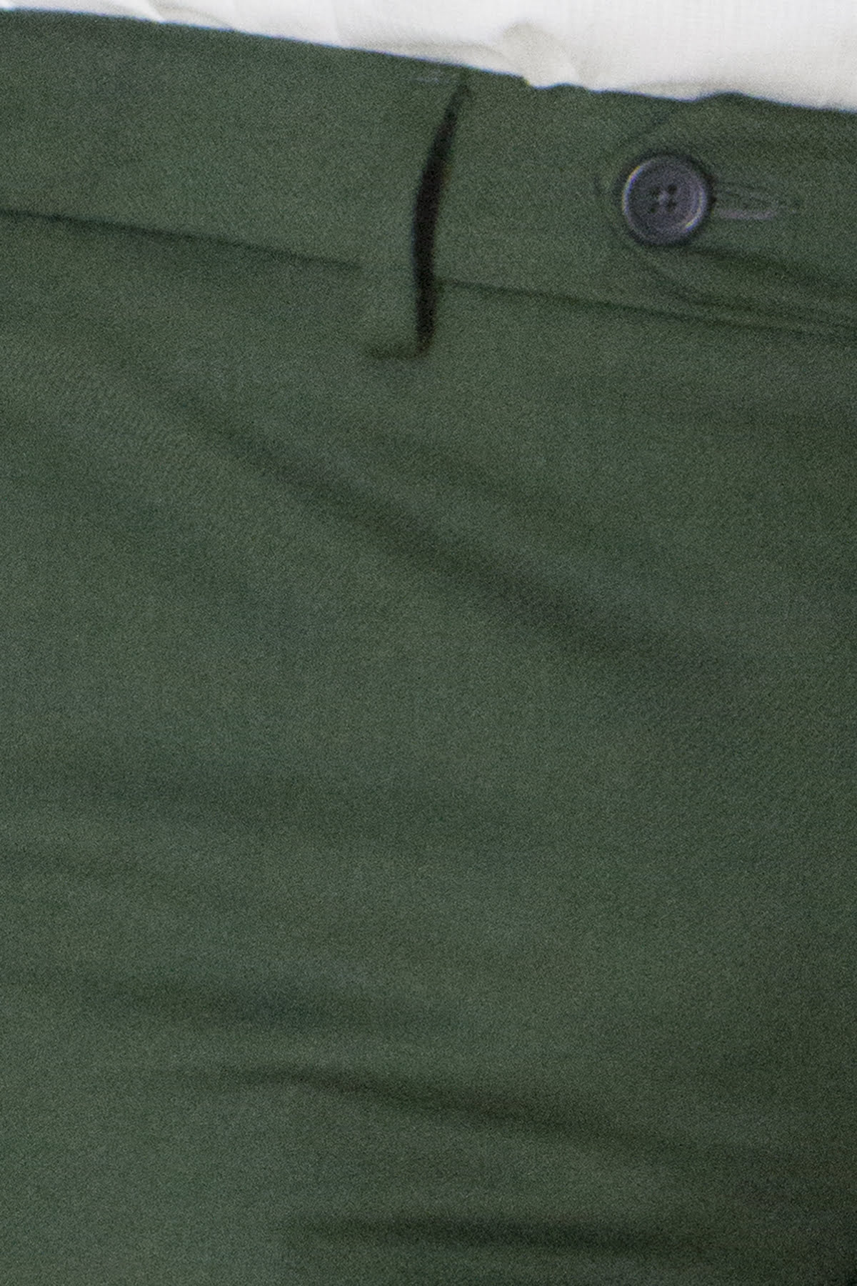 Pantalone uomo militare in lana con tasche america e risvolto 4cm