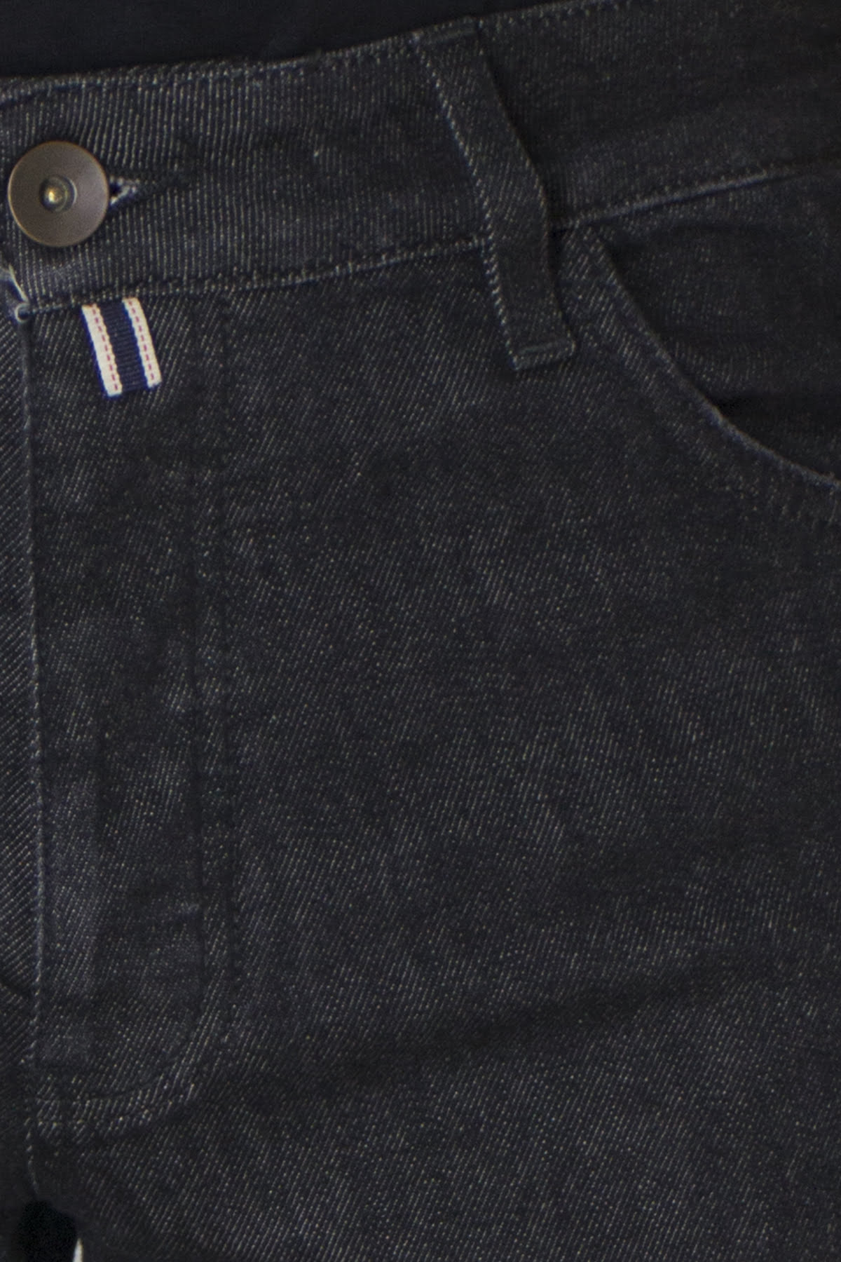 Jeans uomo grigio scuro lavaggio zero tinta unita modello 5 tasche slim fit made in italy