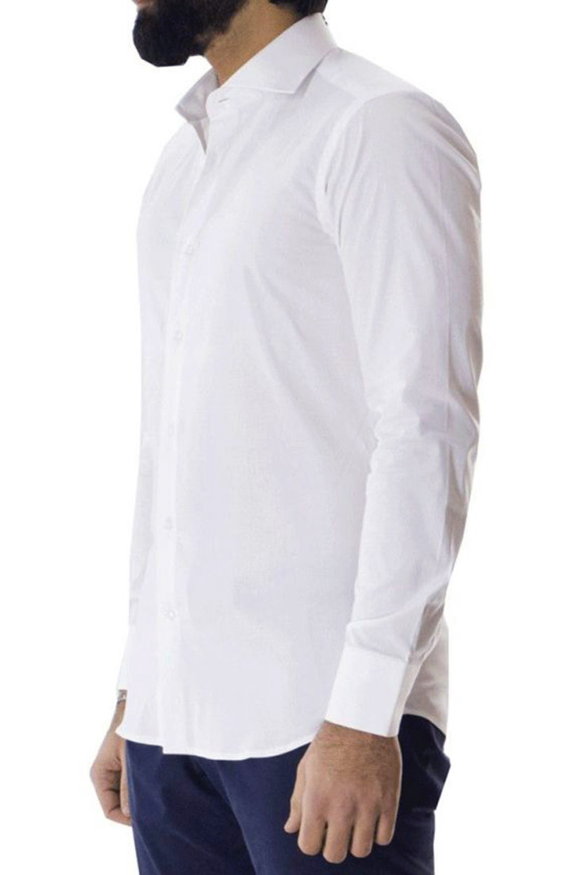 MODA UOMO Camicie & T-shirt Custom fit Nero/Bianco M sconto 62% C&A Camicia 