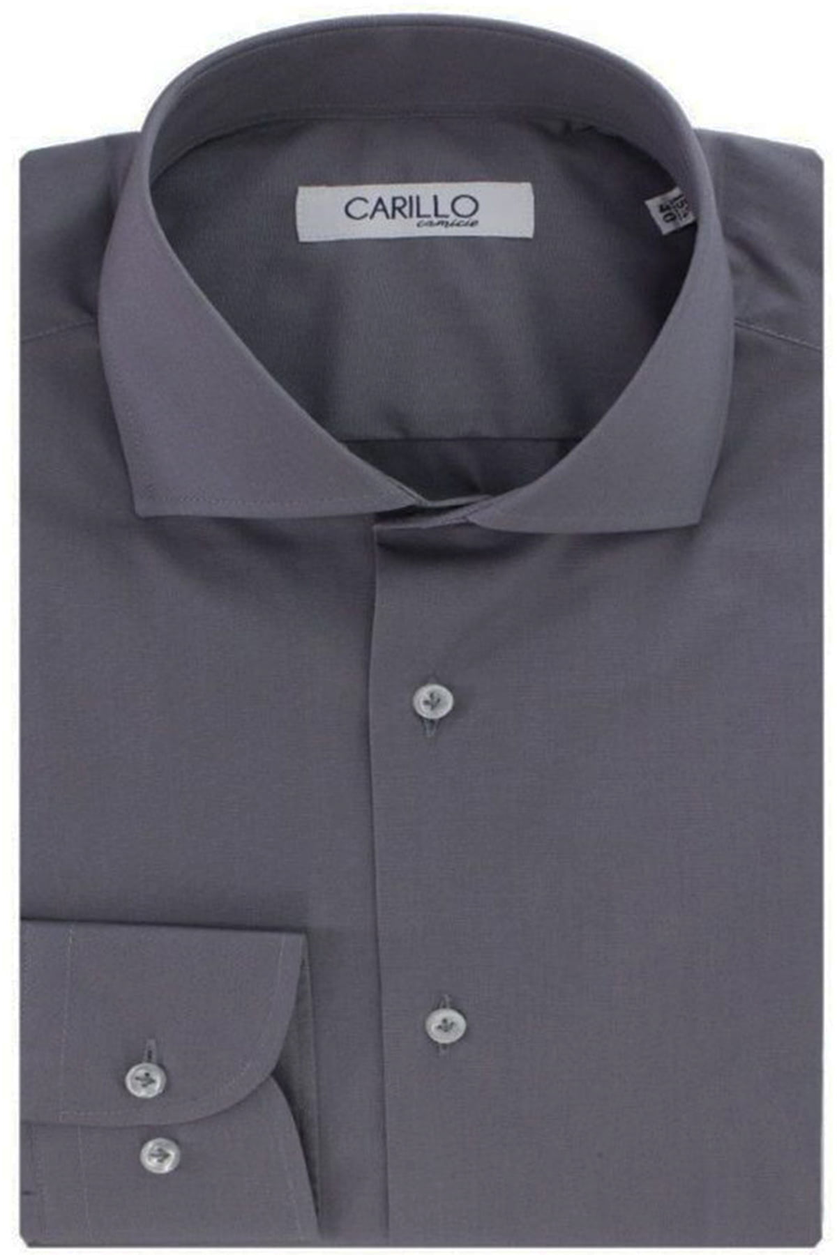 Camicia grigio scuro uomo sales