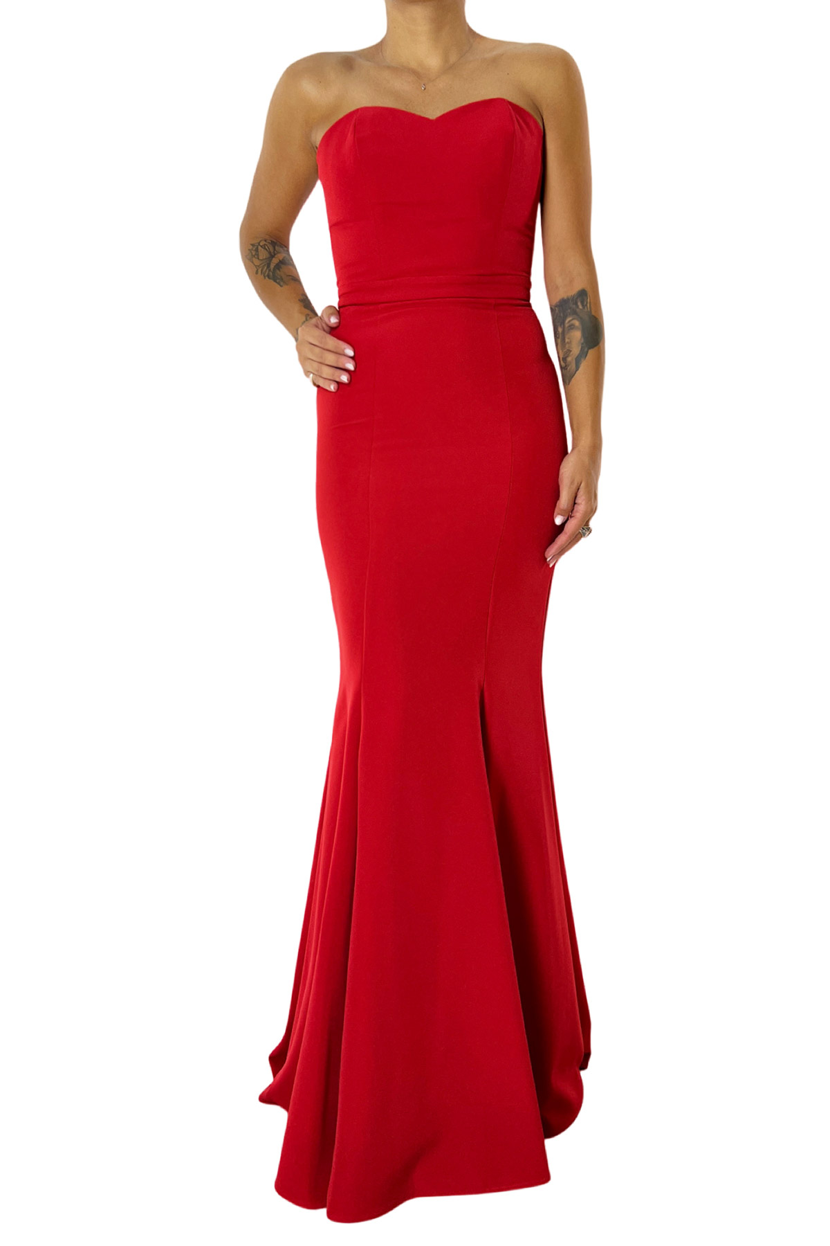 Abito con on sale bustino steccato