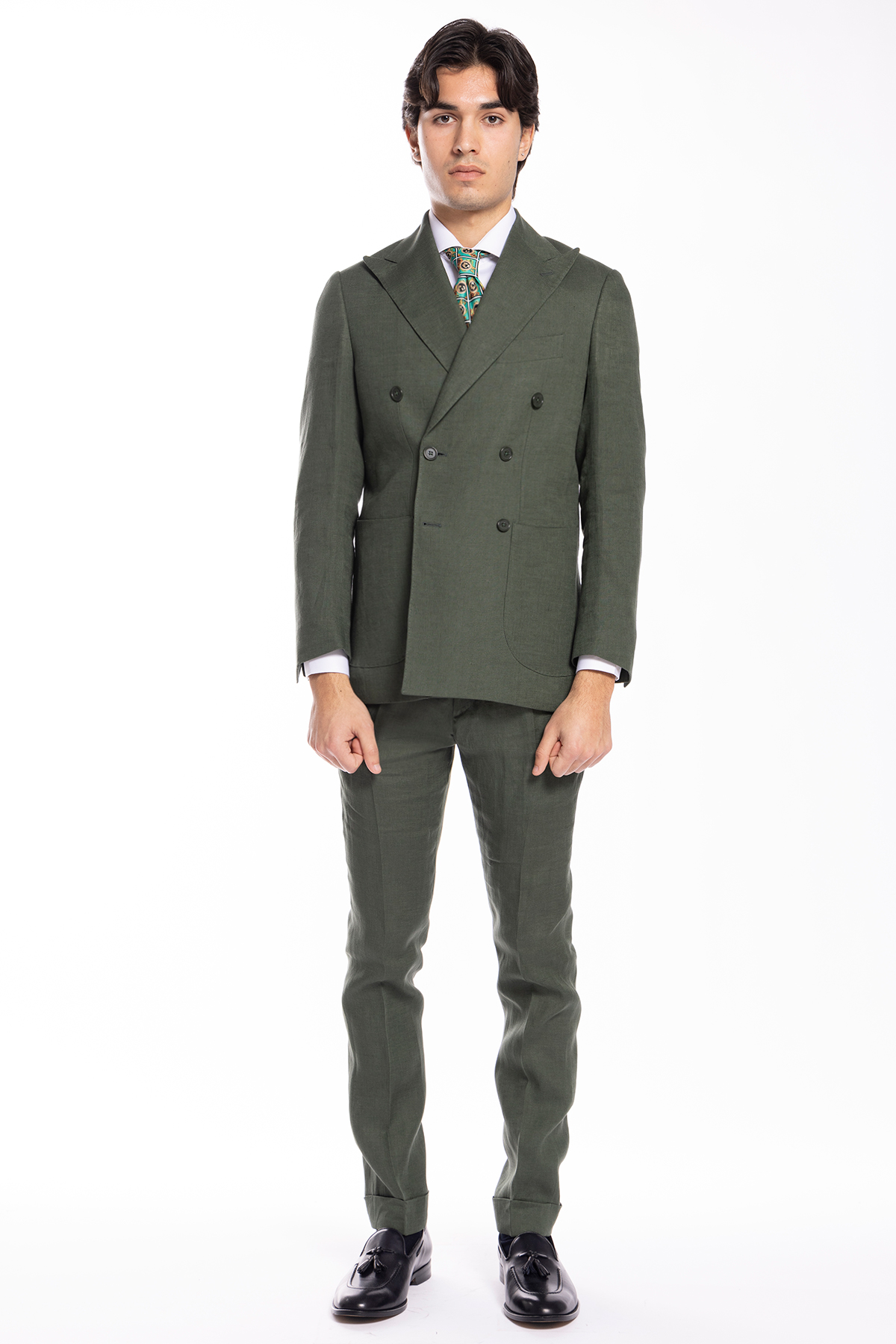 Abito uomo lino discount