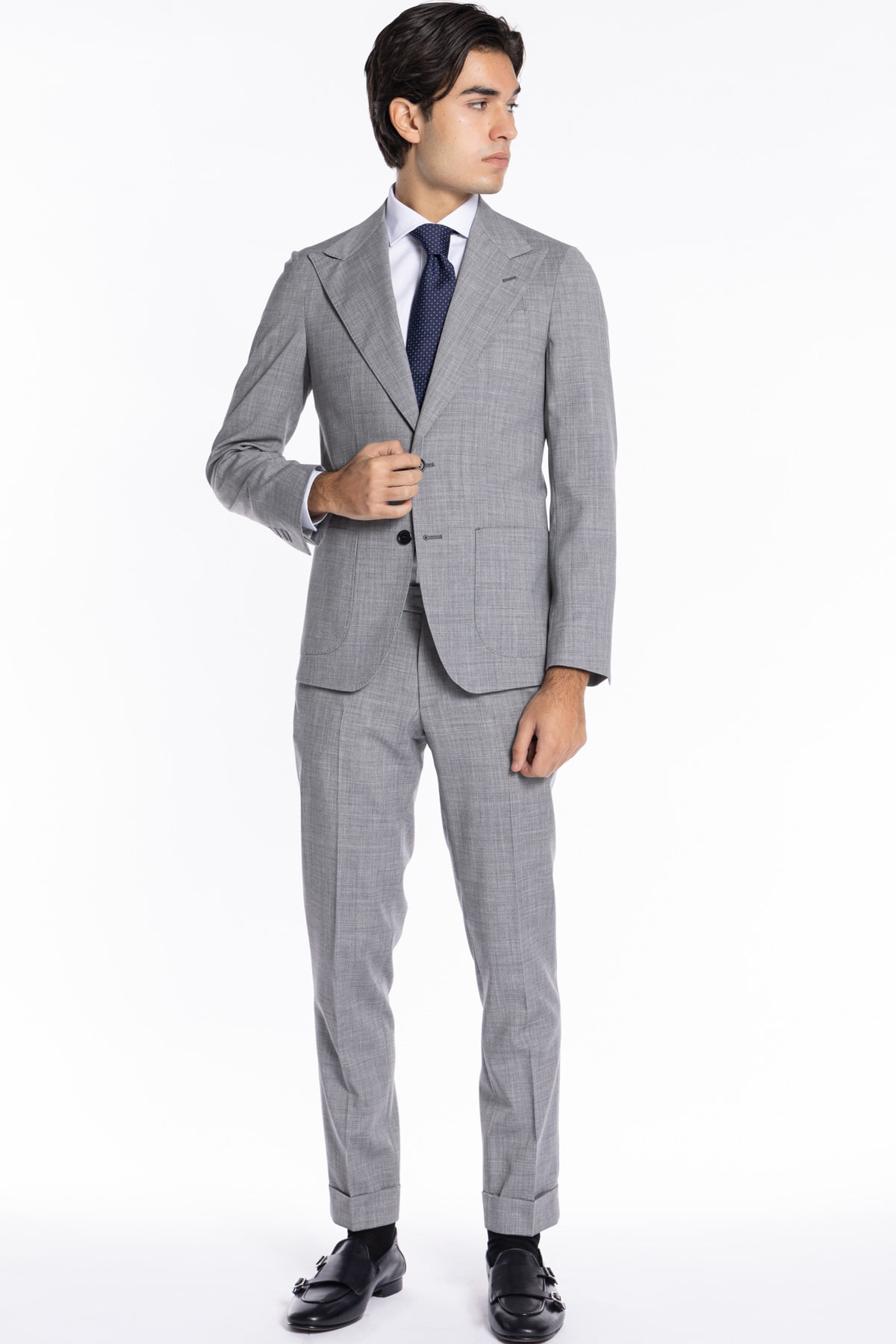 Abito uomo grigio chiaro deals